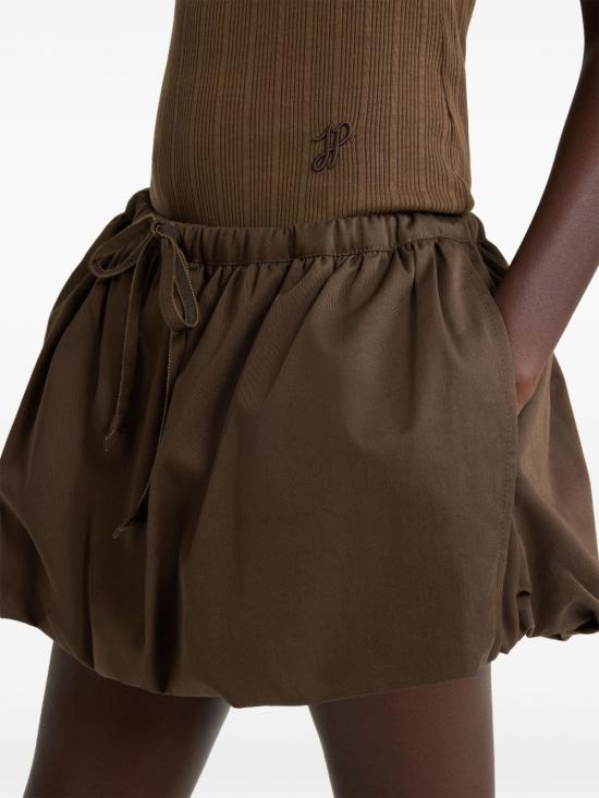 25SS 파투 숏 스커트 SK0810074 808B JAVA BROWN - PATOU