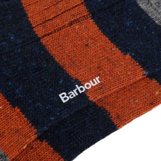  Barbour US 양말 Barbour Us Houghton 스트라이프  네이비/진저 - OTHER BRANDS