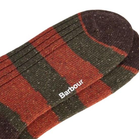  Barbour US 양말 Barbour Us Houghton 스트라이프  네이비/진저 - OTHER BRANDS