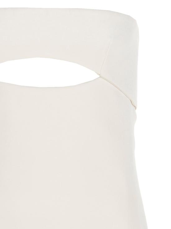  생로랑 미디 스커트 683227Y3E309935 White - SAINT LAURENT