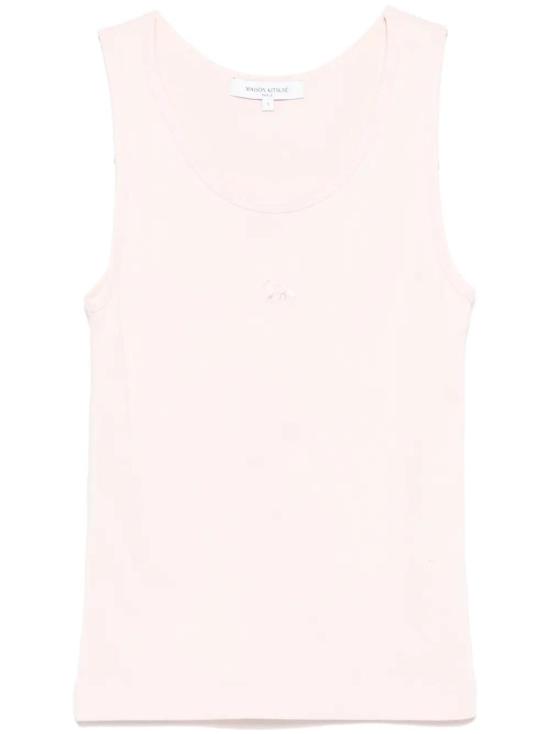  메종키츠네 민소매 티셔츠 MW00121KJ0125