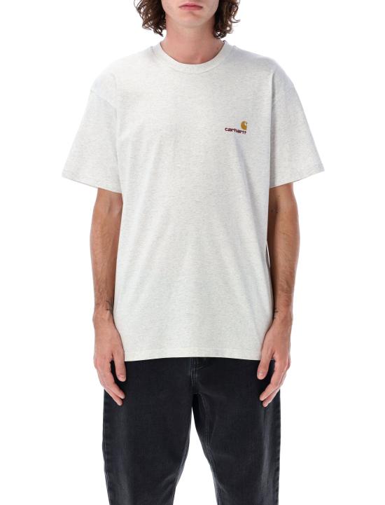 26SS 칼하트 WIP 반팔 티셔츠 I029956482XX ASH HEATHER DOM