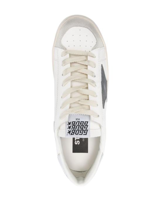 25SS 골든구스 스니커즈 GMF00333F00690160466 WHITE GREY SILVER DOM - GOLDEN GOOSE