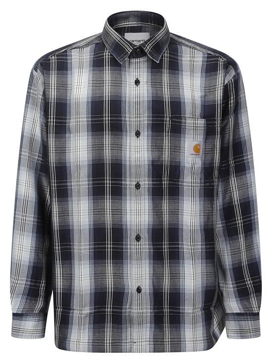  칼하트 WIP 긴팔 셔츠 I034379 2MCXX BLANTON CHECK DOM