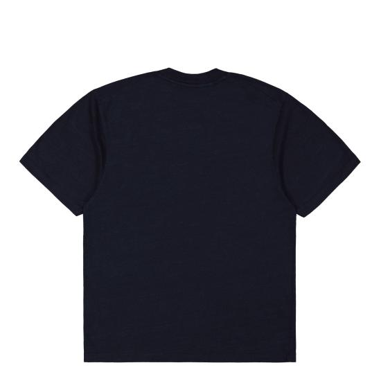  씨피 컴퍼니 반팔 티셔츠 18CMTS187A 110056W D08 DENIM NORMAL WASHED DOM - C.P. COMPANY