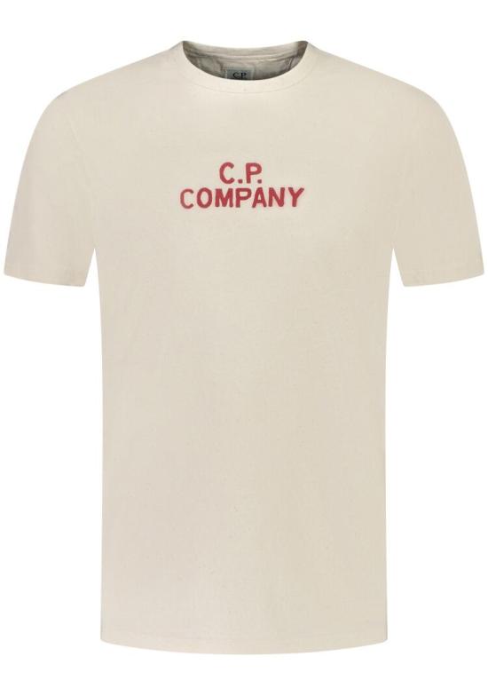 25SS 씨피 컴퍼니 반팔 티셔츠 18CMTS252A 110094W 402 PISTACHIO SHELL DOM