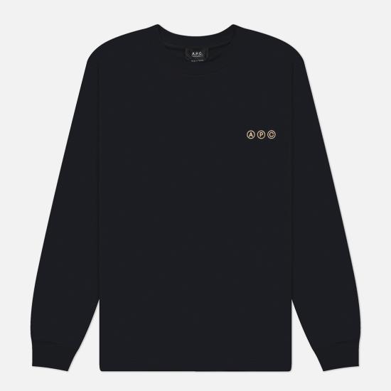 25SS 아페쎄 긴팔 티셔츠 COHBMM26438IAK DARK NAVY DOM