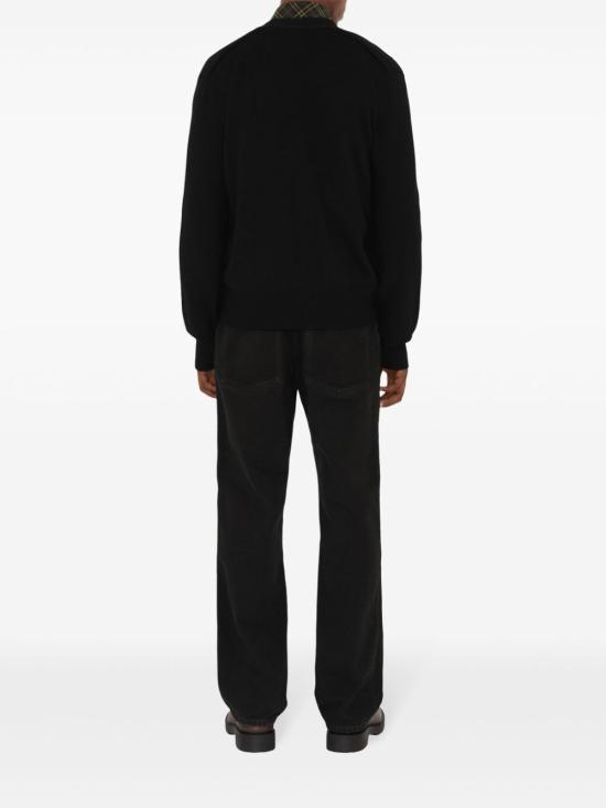 25SS 버버리 가디건 8102671 BLACK DOM - BURBERRY