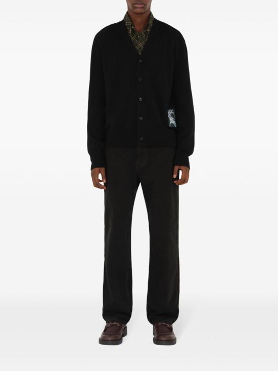 25SS 버버리 가디건 8102671 BLACK DOM - BURBERRY