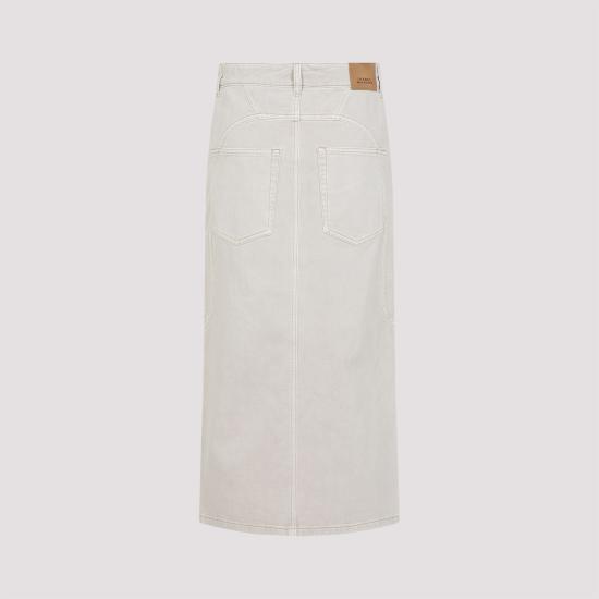 25SS 이자벨마랑 미디 스커트 JU0329FA C1H01I 23EC ECRU - ISABEL MARANT