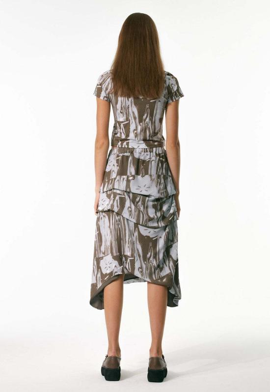  Theopen Product 반팔 티셔츠 Theopen 제품 플랜터 베이비 티셔츠 브라운 - OTHER BRANDS