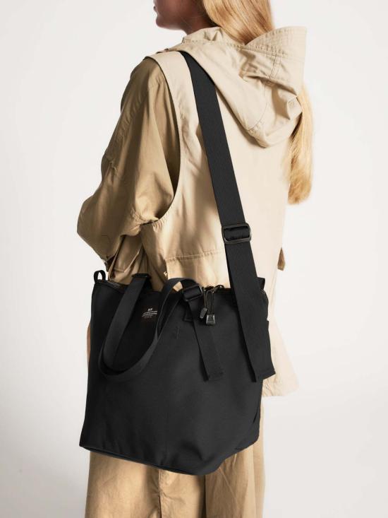  Bags in Progress 토트백 Bags In Progress Traveler Duffle Small Black - BAGS IN PROGRESS