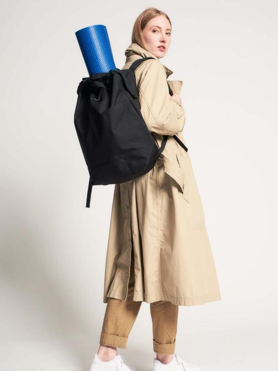  백스 인 프로그레스 백팩 Bags In Progress 지퍼  카키 - BAGS IN PROGRESS