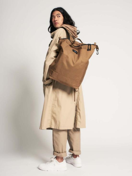  백스 인 프로그레스 백팩 Bags In Progress 지퍼  카키 - BAGS IN PROGRESS