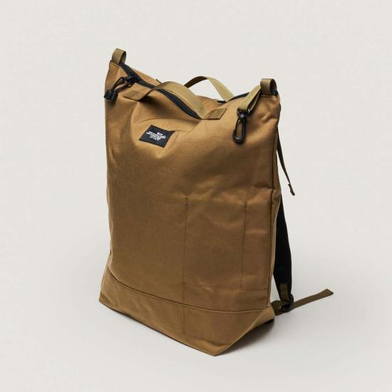  백스 인 프로그레스 백팩 Bags In Progress 지퍼  카키