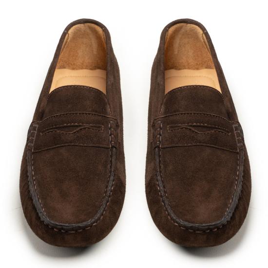 25SS 토즈 시티 고미노 스웨이드 드라이빙 슈즈  XXM42C00640RE0S800 DOM