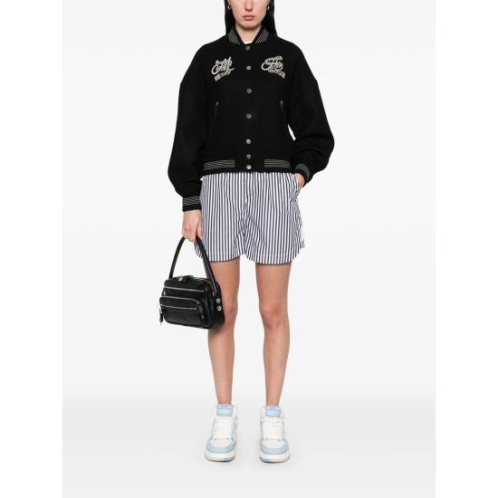 25SS 아미리 봄버 자켓 AWOUVY1011 BLACK - AMIRI