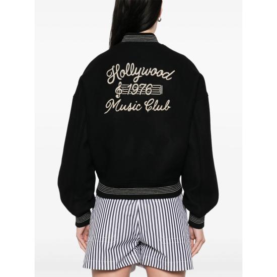 25SS 아미리 봄버 자켓 AWOUVY1011 BLACK - AMIRI