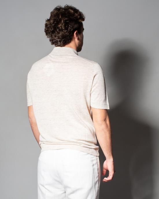 25SS 브루넬로 쿠치넬리 터틀넥 M2L00315 C2438 Beige - BRUNELLO CUCINELLI