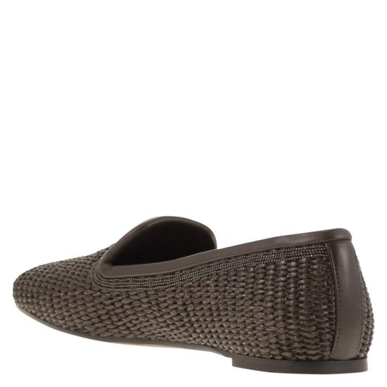 25FW 브루넬로 쿠치넬리 로퍼 MZ39C2923 DARK BROWN - BRUNELLO CUCINELLI