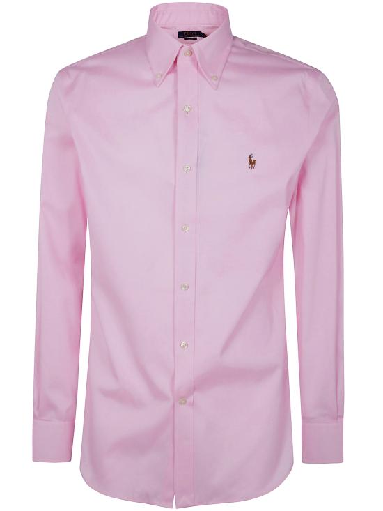 25SS 폴로 랄프로렌 긴팔 셔츠 712 968978 002 PINK WHITE