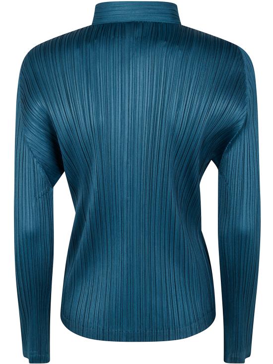 25SS 플리츠플리즈 블라우스 PP56JJ113 66 BLUE GREEN - PLEATS PLEASE