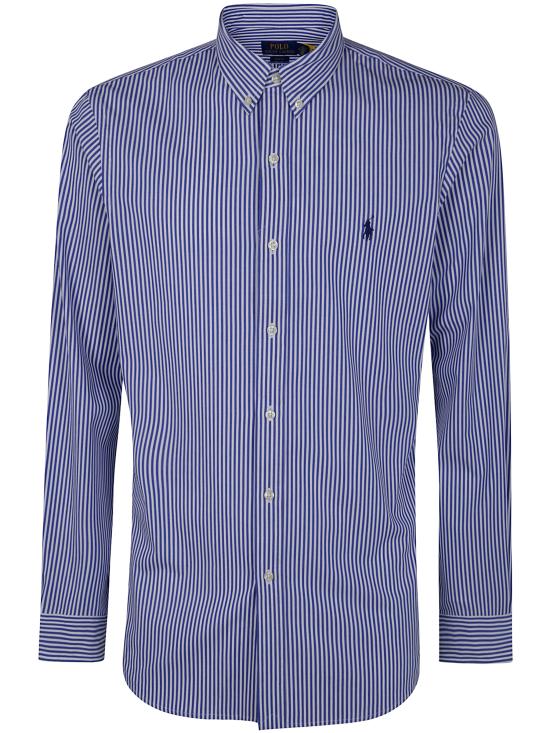 25SS 폴로 랄프로렌 긴팔 셔츠 710 928254 008 096 BLUE WHITE BENGAL STRIPE - POLO RALPH LAUREN