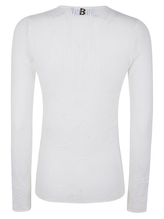 25SS 블루걸 스웨터 RA5010MS99E 14300 CHALK - BLUGIRL