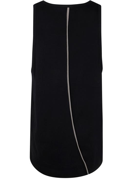 25SS 톰크롬 민소매 티셔츠 MTS854 BLACK - THOM KROM