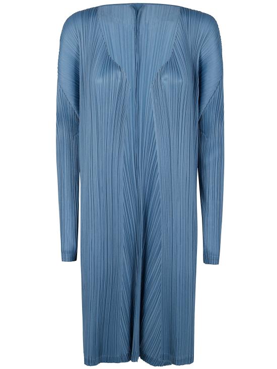 25SS 플리츠플리즈 가디건 PP56JA114 13 BLUE GRAY