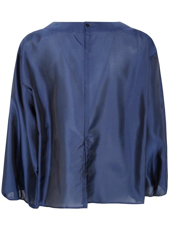 25SS 엠포리오 아르마니 블라우스 EW001430 AF16041 UB096 BLUE - EMPORIO ARMANI