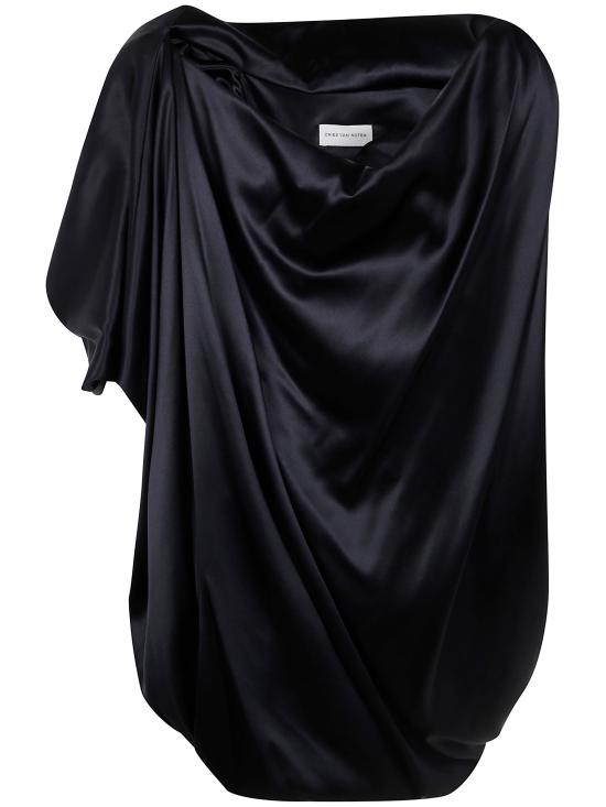 25SS 드리스 반 노튼 민소매 티셔츠 251 010738 1032 900 BLACK - DRIES VAN NOTEN