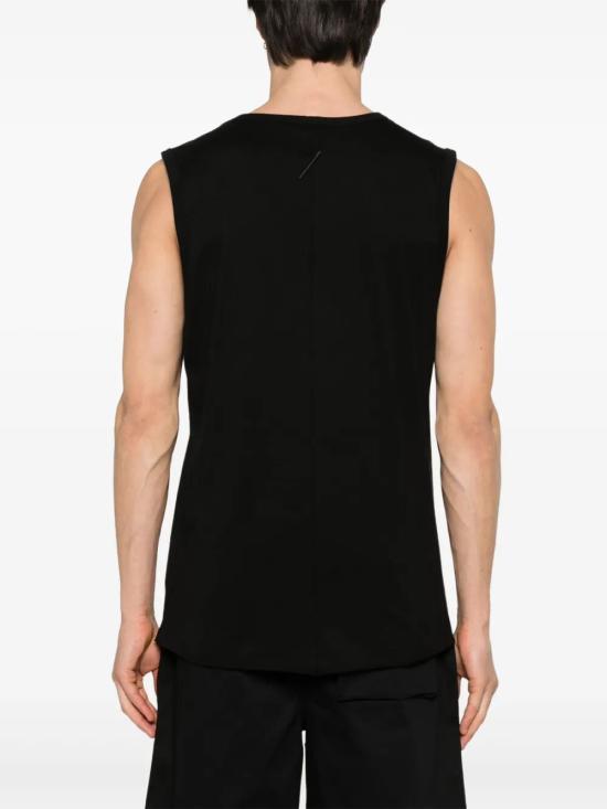 25SS 톰크롬 민소매 티셔츠 MTS842 BLACK - THOM KROM