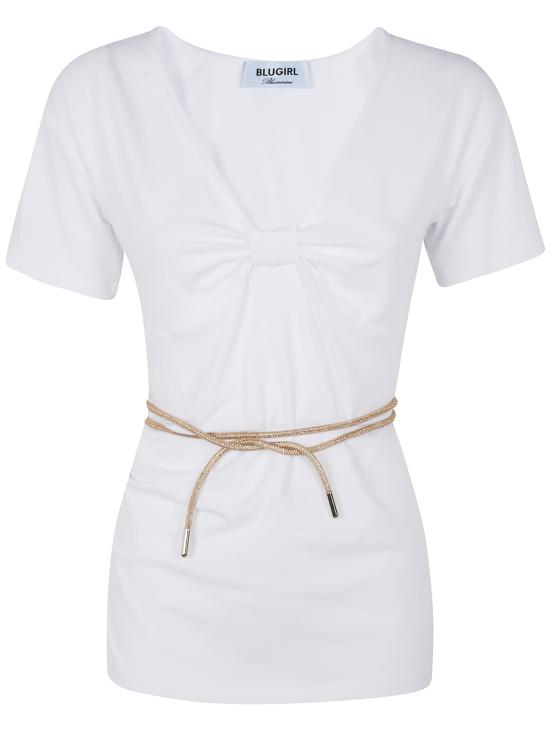 25SS 블루걸 반팔 티셔츠 RA5175J5003 11111 OPTIC WHITE