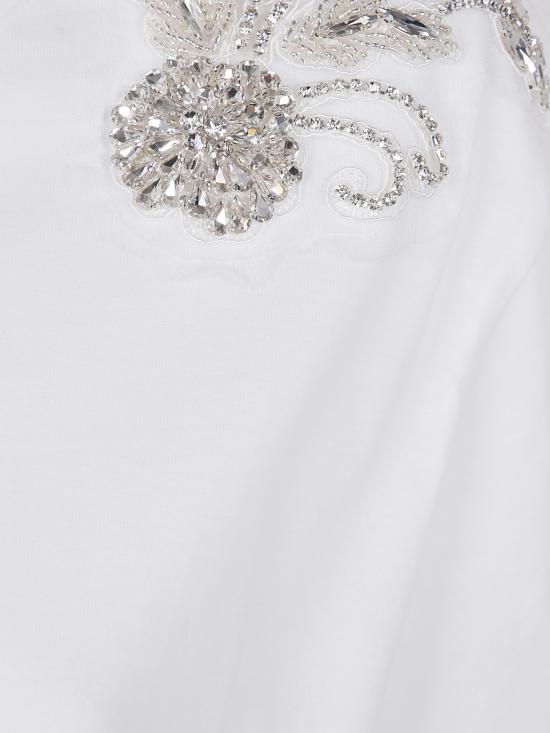 25SS 블루걸 반팔 티셔츠 RA5191J7720 11111 OPTIC WHITE - BLUGIRL