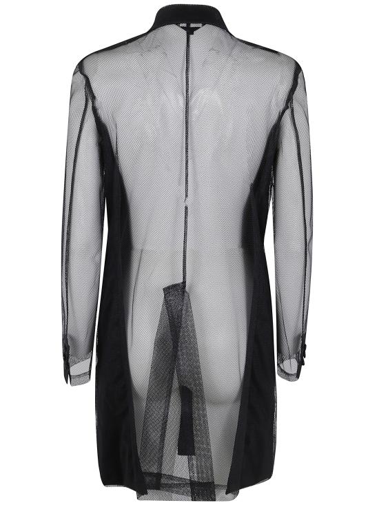 25SS 꼼데가르송 코트 GO J002 1 BLACK BLACK - COMME DES GARCONS