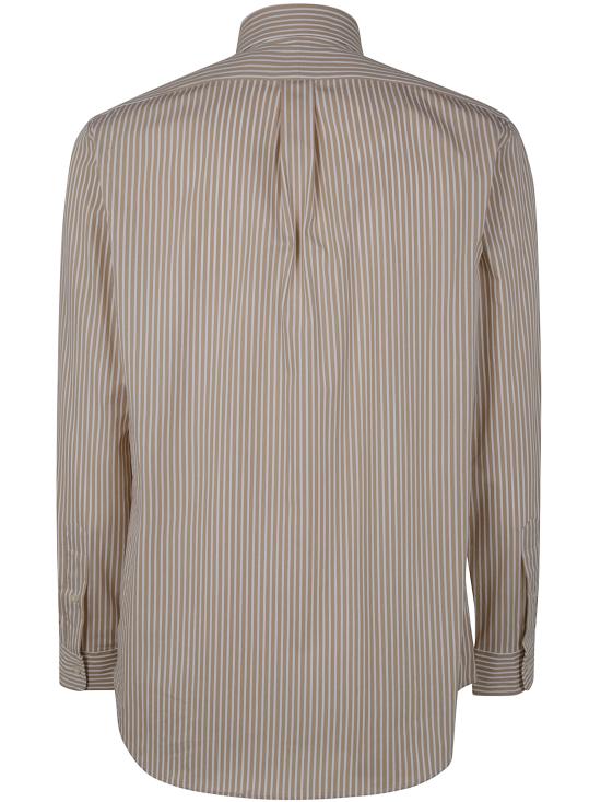 25SS 폴로 랄프로렌 긴팔 셔츠 710 929346 014 COASTAL BEIGE WHITE - POLO RALPH LAUREN