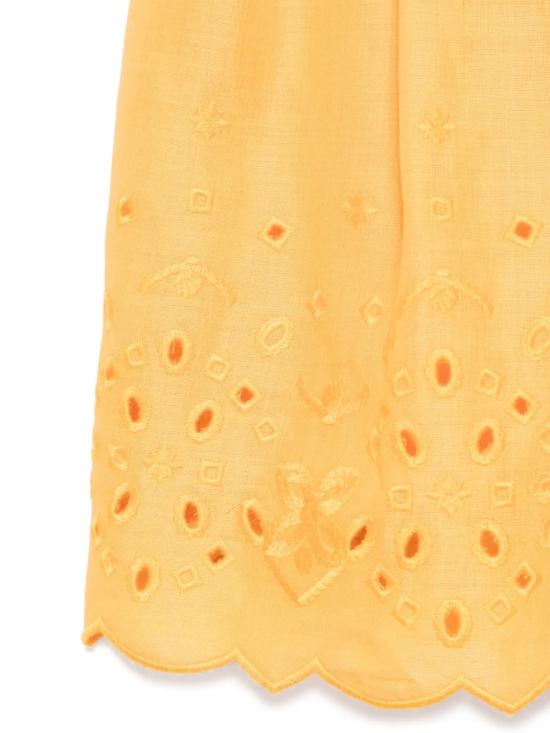 25SS [주니어] 에르마노 설비노 스커트 SFG0024 C LI007 7254 Orange - ERMANNO SCERVINO