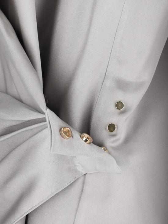 25SS 조르지오 아르마니 블라우스 GW000843 TE10101 U8045 Grey - GIORGIO ARMANI