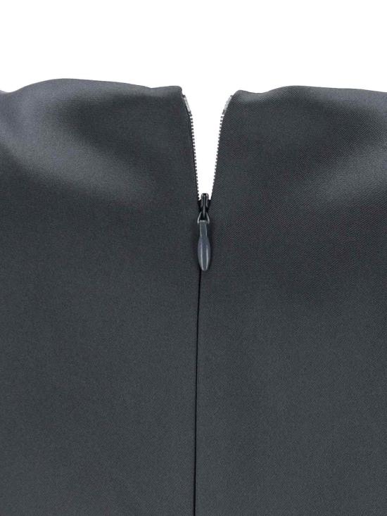 25SS 조르지오 아르마니 미디 원피스 GW001317 TE10101 U8110 Grey - GIORGIO ARMANI