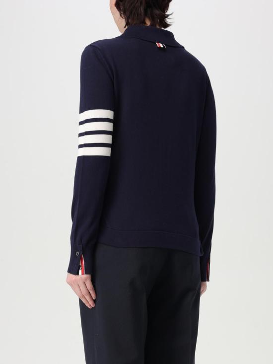 25SS 톰브라운 4바 코튼 셔츠 FKL003AY3036415 NAVY DOM - THOM BROWNE