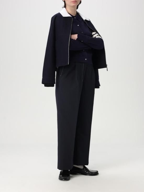 25SS 톰브라운 4바 코튼 셔츠 FKL003AY3036415 NAVY DOM - THOM BROWNE