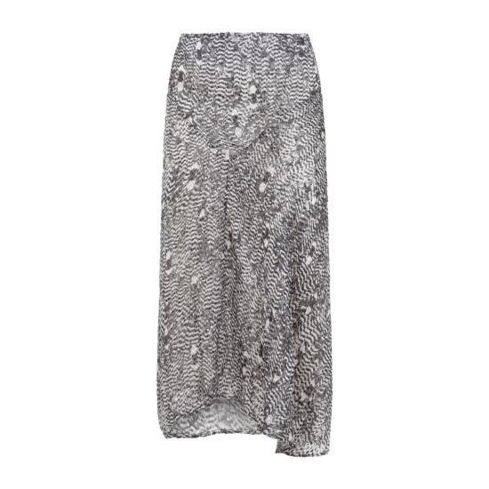 25SS 이자벨마랑 숏 스커트 JU0080FB C1J06I Black