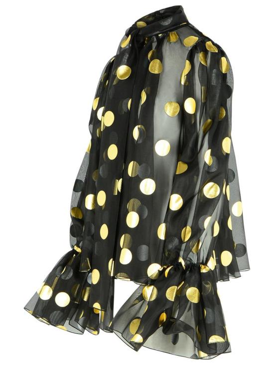 24FW 돌체앤가바나 블라우스 F7AI9T HS100HNLM0 Black - DOLCE & GABBANA