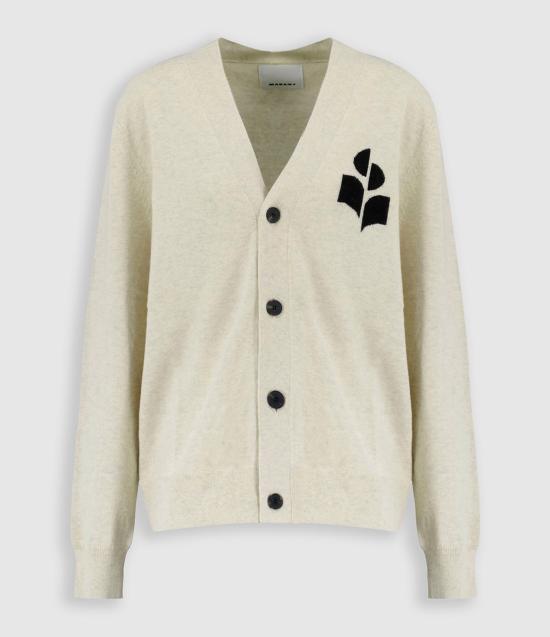 25FW 이자벨마랑 NORTON 노턴 V넥 가디건 CA0097FAA1X05E02LY LGRAY DOM