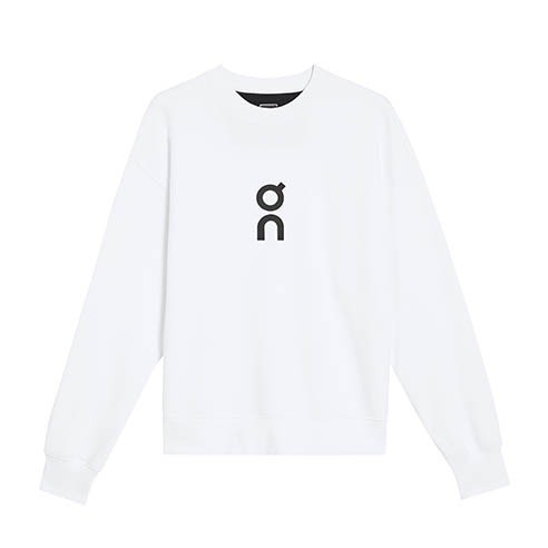  온 러닝 긴팔 티셔츠 1WE10470069 WHITE DOM