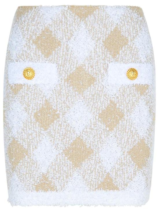 24FW 발망 스커트 DF0LB015KH66GVS Beige