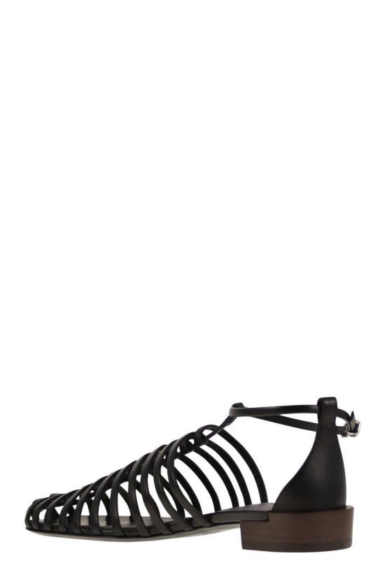 25SS 토즈 샌들 XXW01L0JA80BSSB999 Black - TODS