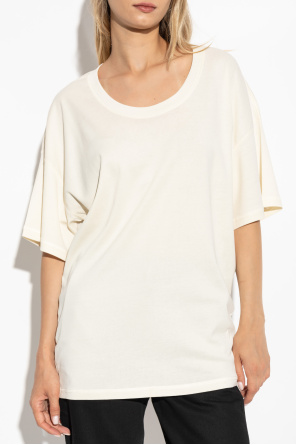  르메르 코튼 숏슬리브 티셔츠 TO1146 LJ1016 048 LIGHT CREAM DOM - LEMAIRE