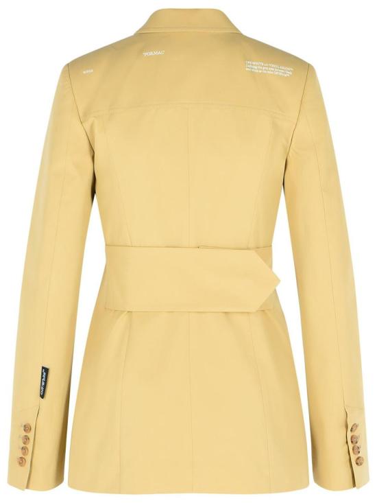 25SS 오프화이트 자켓 OWEF12IS25FAB0026100 Beige - OFF WHITE